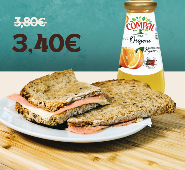 Foto de Menu Tosta Mista Saloia + Compal